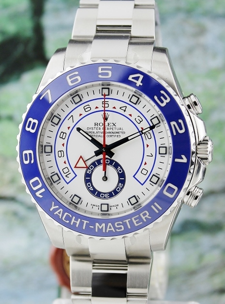 (image for) A ROLEX OYSTER PERPETUAL YACHT MASTER II IN STEEL / 116680